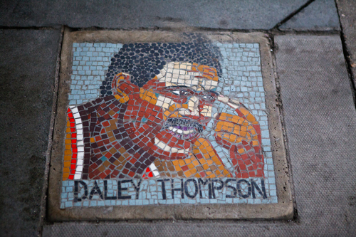 Daley Thompson Mosaic