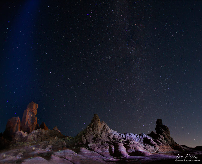 starry night photography tenerife