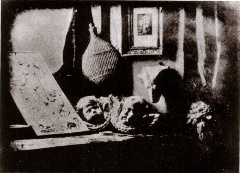 Daguerreotype by Daguerre, 1837, the earliest extant example of a daguerreotype
