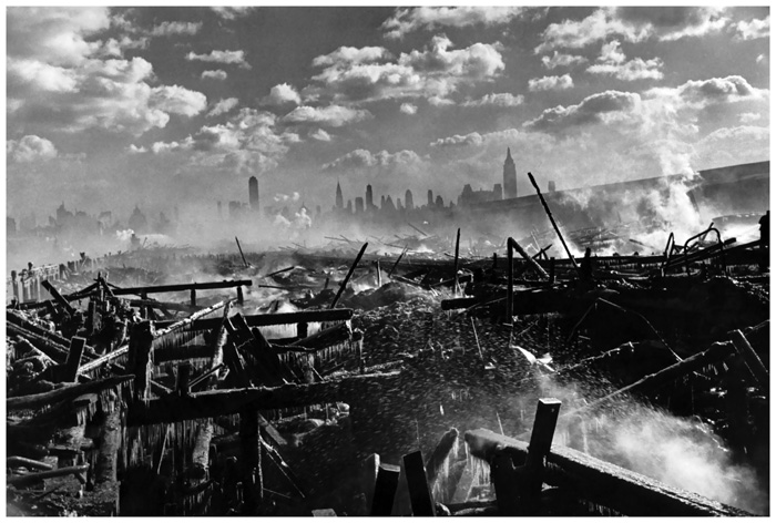 The Hudson and Manhattan, New York 1946 by Henrie-Cartie Bresson (c) Magnum Photos