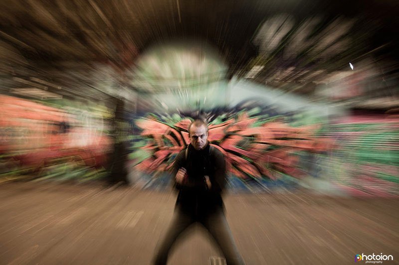 Beginners Photography Course in Central London - Zoom burst effect