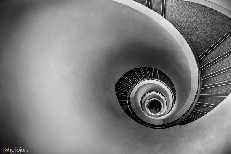 Black and White Photography Workshops in Central London - Staircase