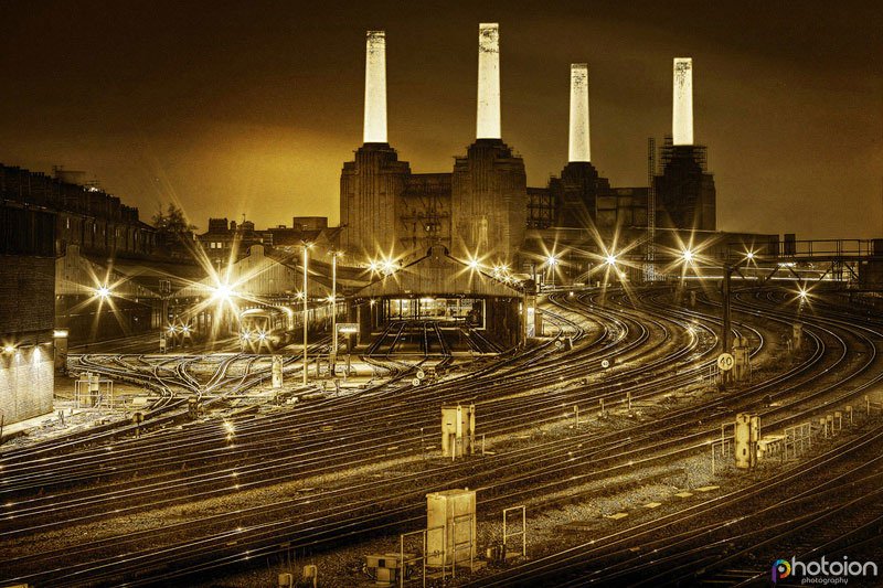 Night Photography Workshop London, Battersea Power Station