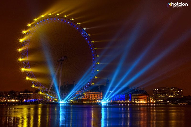 voucher for night photography workshop on southbank london