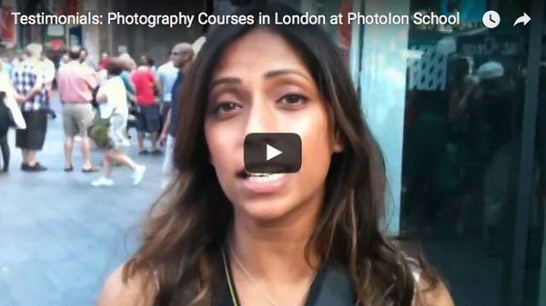 Testimonials from our students from our Photography School in London
