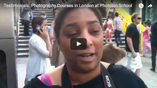 Testimonials from our students from our Photography School in London