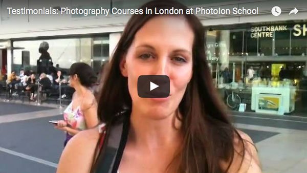 Testimonials from our students from our Photography School in London