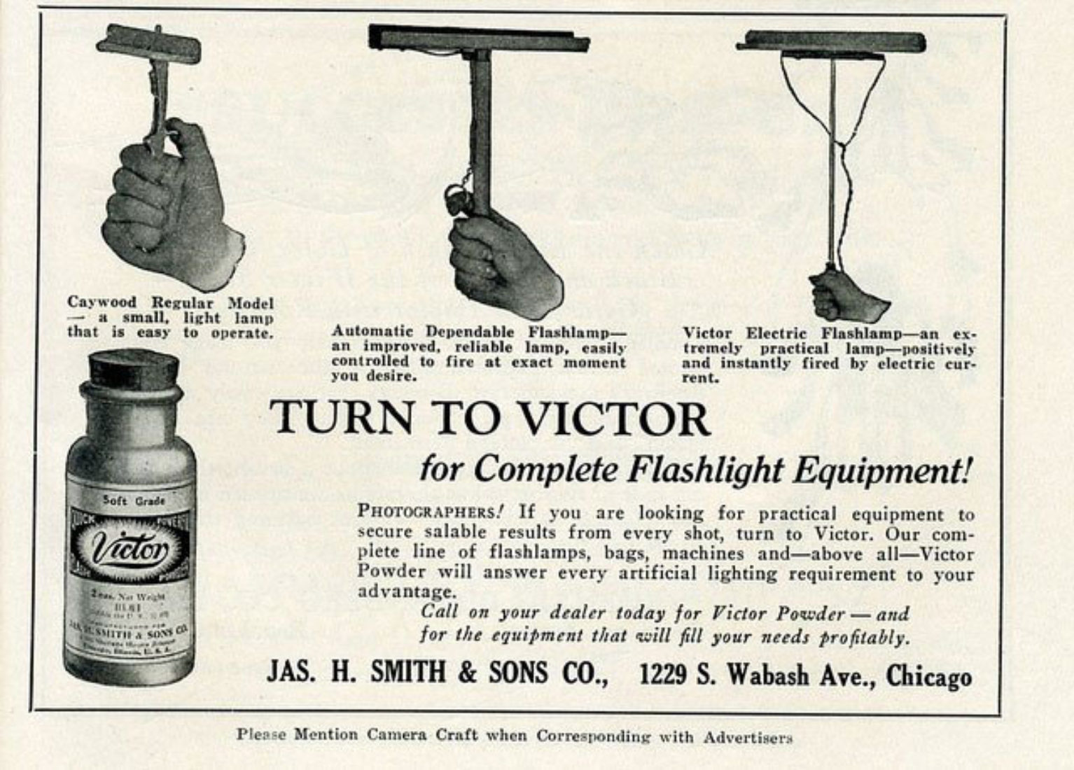 image of a poster about flashlight equipment