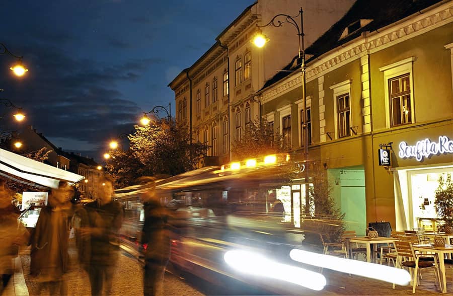 sibiu night photography holiday in Romania