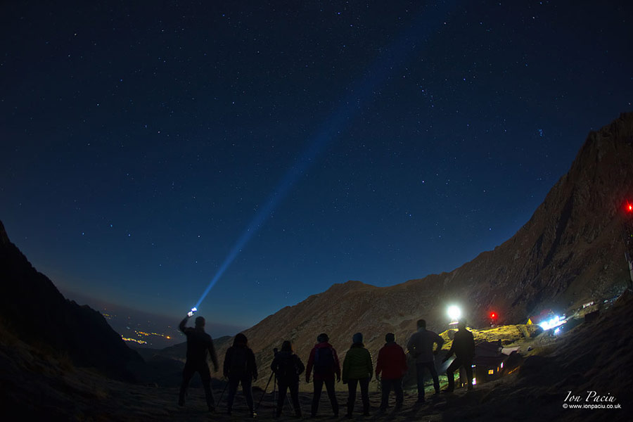 starry night photography holiday in Romania