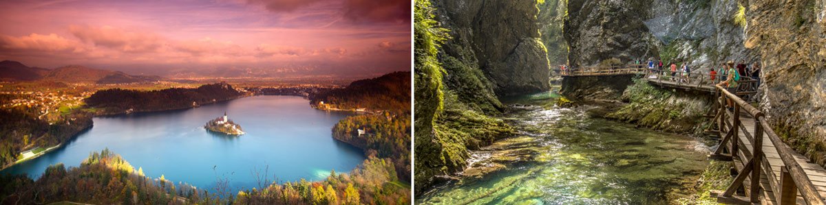 landscape photography holiday slovenia vintgar gorge lake bled