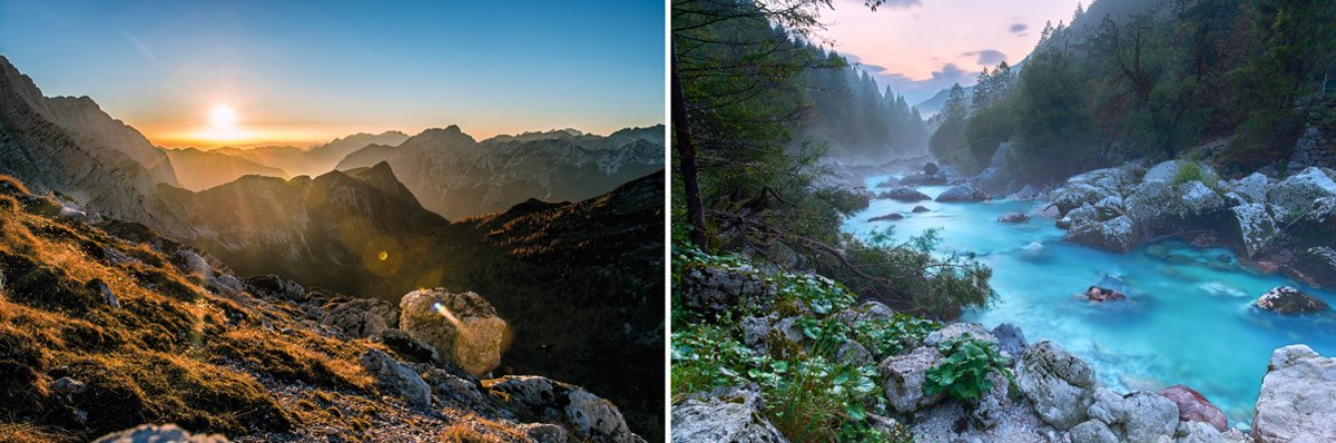 landscape photography julian alps slovenia