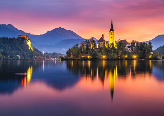 landscape photography holiday slovenia lake bled