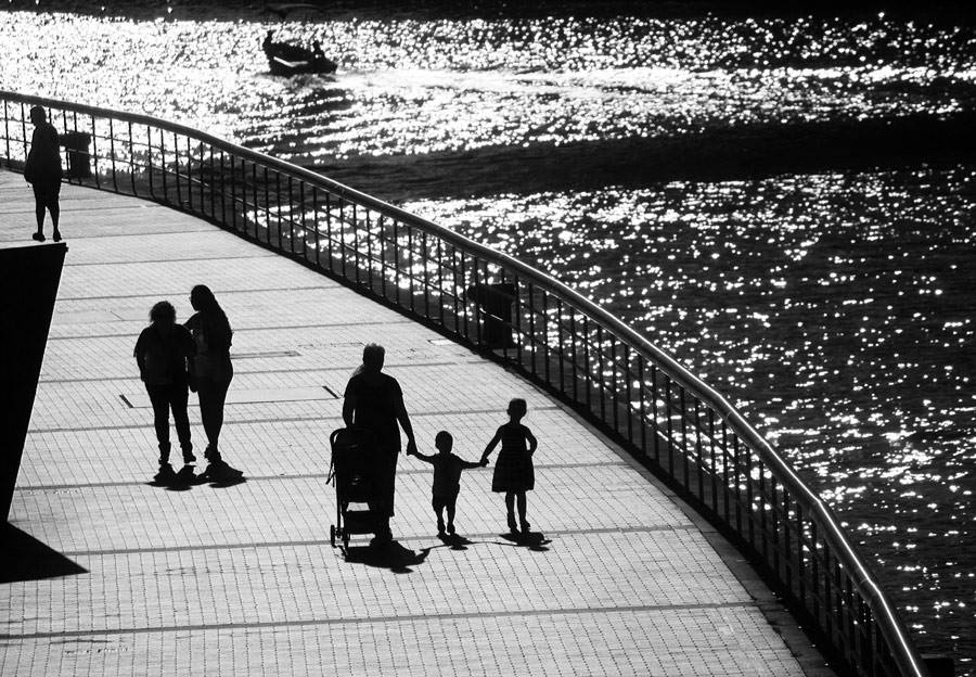 silhouette photography