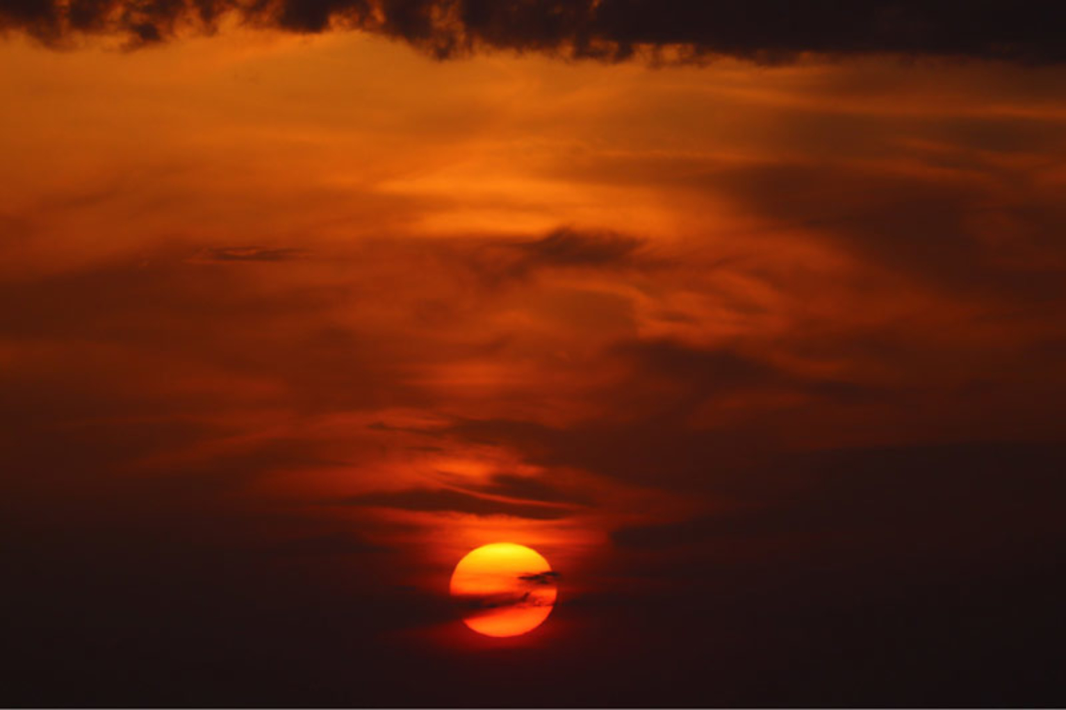 sunset in Montenegro