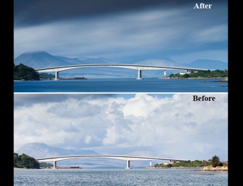 Long Exposure Photography Before and After Example